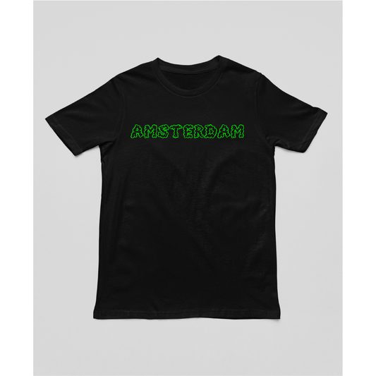 Amsterdam AlphaSmoke T-shirt - Black/Green