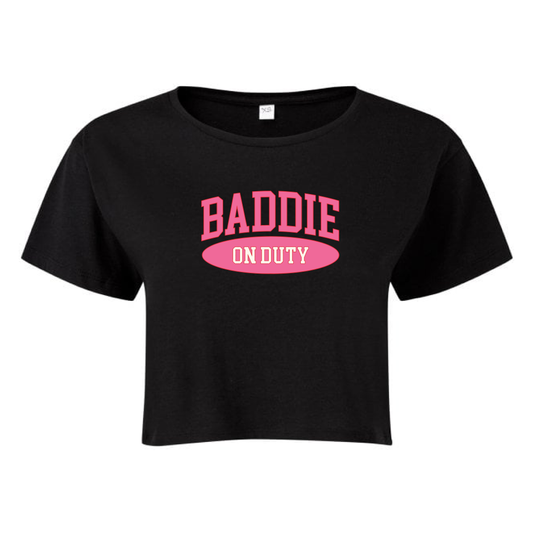 Baddie on Duty - Barbie Inspired Croptop - Bishyika