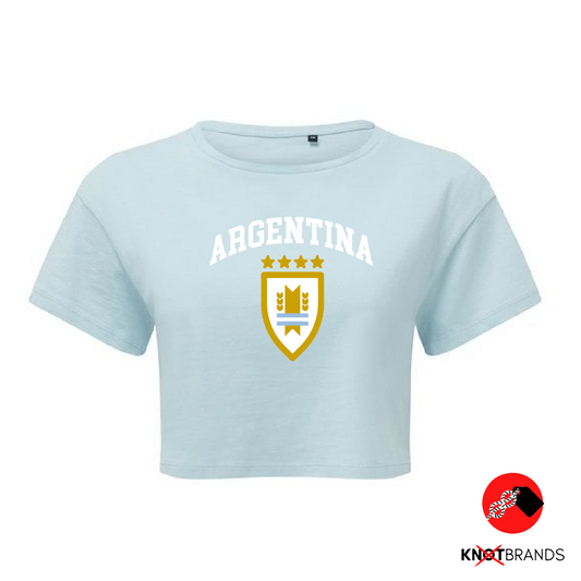 Argentina woman national football T-shirt football gift - Bishyika